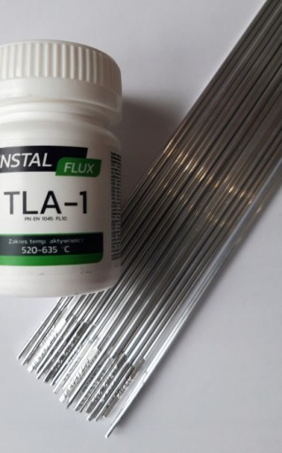 Zestaw do lutowania aluminium ALU TOPNIK + LUT 20