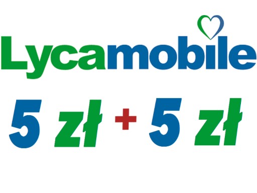 LycaMobile 5 zl - Doładowanie Lyca Kod Tekstowy