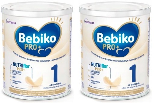 BEBIKO PRO+ 1 MLEKO POCZĄTKOWE 0-6m 2x700g 2PAK