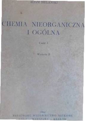 Chemia nieorganiczna i ogólna cz.1 -