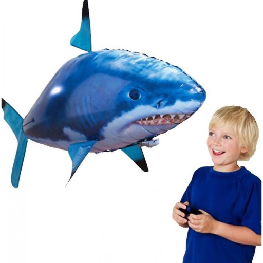 Air Swimmers Nadmuchiwany Latający Rekin