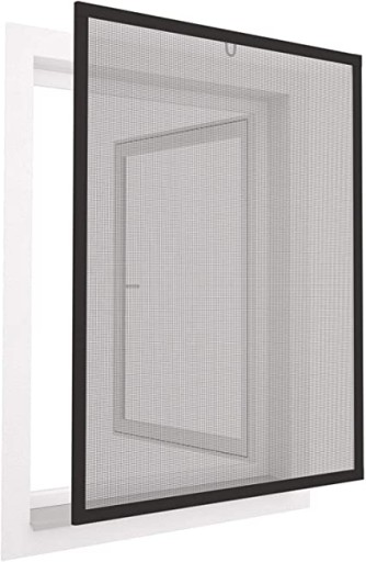 Moskitiera okienna, siatka, ramka na wymiar, profil aluminiowy PRODUCENT
