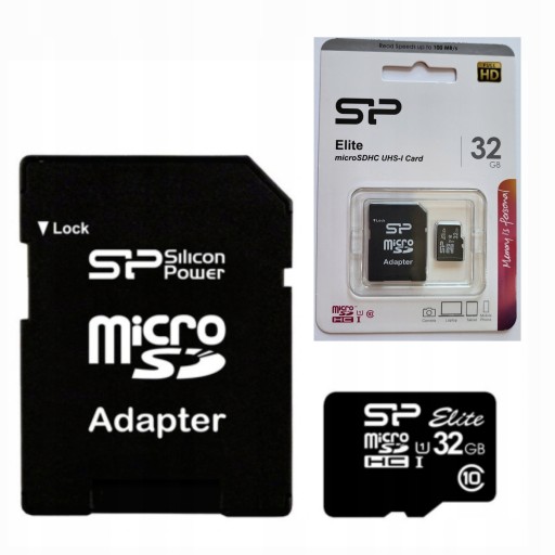 SP karta Elite microSDHC 32GB class 10 micro SDHC 100MB/s U1