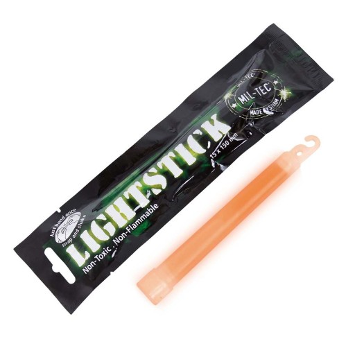 ŚWIATŁO CHEMICZNE POMARAŃCZOWE MIL-TEC LIGHT 15CM