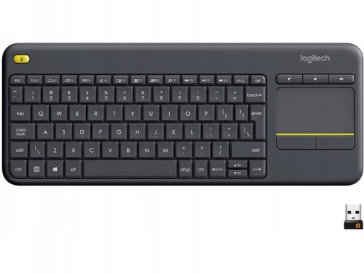 Klawiatura LOGITECH K400 Plus Szary QWERTY FR