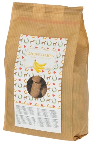 CUKIERKI SMAKOŁYKI NAGRODA DLA KONIA 1 kg banan