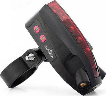LAMPA ROWEROWA TYLNA LASER- BASIC