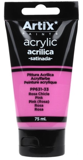 FARBA AKRYLOWA RÓŻOWA 75 ML.
