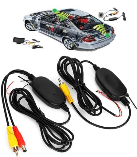 Moduł bezprzewodowy kamer cofania WIFI RCA 12V kamery RCA