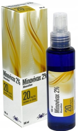 Minovivax 2% roztwór na skórę łysienie wcierka do włosów 20 mg/ml 100 ml