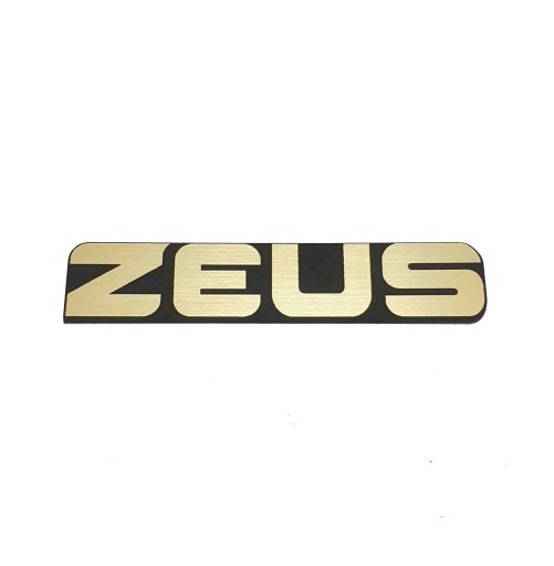Naklejka Emblemat TONSIL ZEUS złota 60x12mm