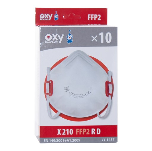 Maska wielorazowa Oxyline 210 FFP2 R D - 10 szt