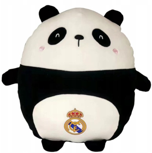 Real Madryt - Pluszowa Panda Maskotka Klubowa 30cm M-37-RM