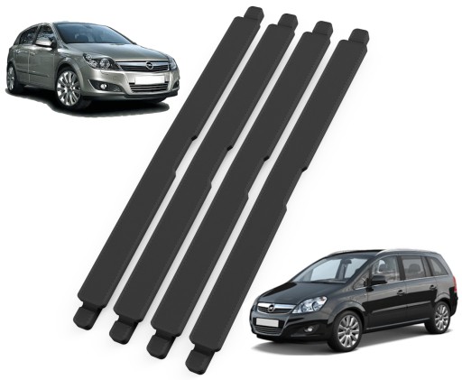 4x Zaślepka Listwy Dachowej OPEL ZAFIRA B ASTRA H