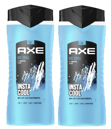 Axe Ice Chill Mroźna Świeżość dla Mężczyzn Żel pod Prysznic 2x 400ml