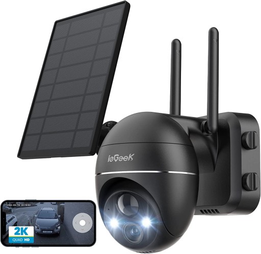 KAMERA SOLARNA ZEWNĘTRZNA OBROTOWA IP WIFI FULL HD