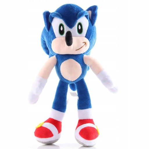 PLUSZAK MASKOTKA ZABAWKA SONIC DUŻY SONIC 40 cm XXXL SONIC THE HEDGEHOG
