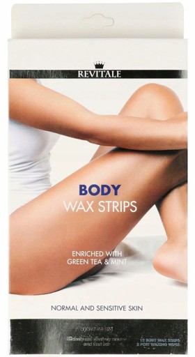 BODY WAX STRIPS PLASTRY DO DEPILACJI CIAŁA 12 SZT.