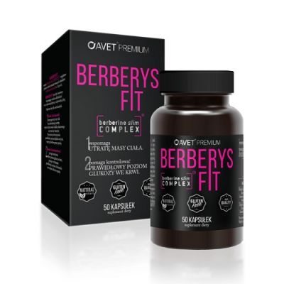 BERBERYS FIT Avet Premium 50 kapsułek