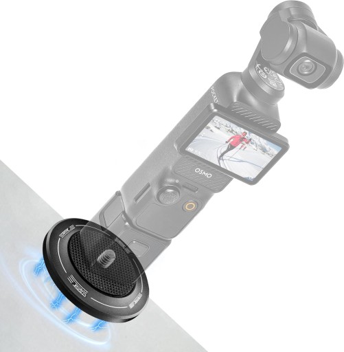 MAGNETYCZNY UCHWYT KAMERY DLA DJI POCKET 3 INSTA360 X4/X3 ALUMINIOWA PODSTAWA STOJAKA