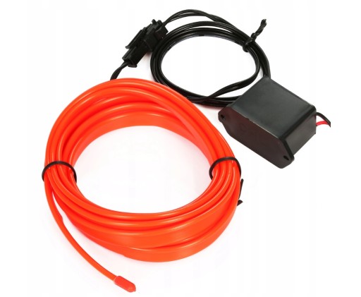 1M Światłowód EL WIRE Taśma Ambient Pasek jak LED