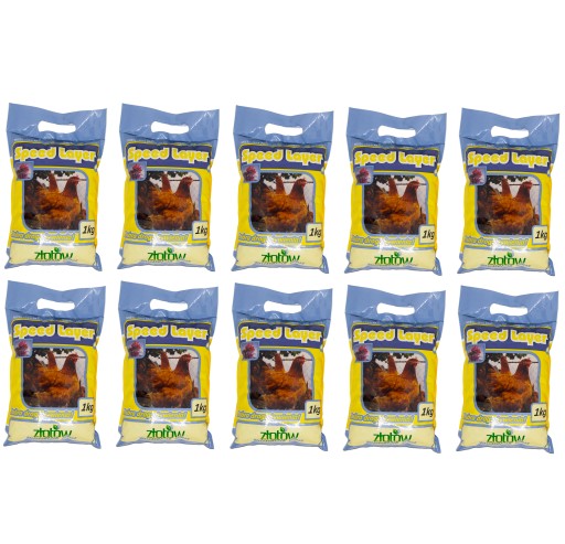 SPEED LAYER DOPALACZ NIEŚNOŚCI PASZA DLA NIOSEK 10