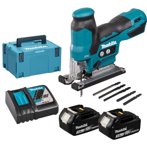 Makita DJV185RFJ Wyrzynarka akumulatorowa 2x3,0Ah