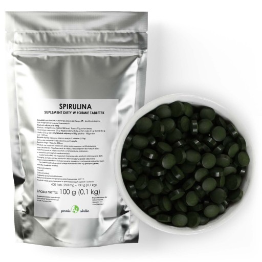 SPIRULINA ALGI 100g - 400tab