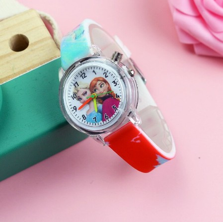 Zegarek Kraina Lodu Frozen Elsa Anna świecący
