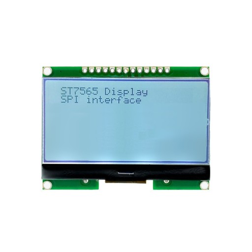 Moduł wyświetlacza LCD 12864-06D SPI szary