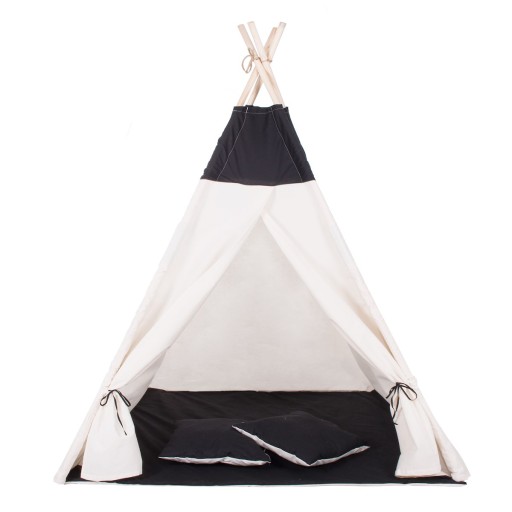 NAMIOT DLA DZIECI DO DOMU TIPI WIGWAM PODUSZKI MATA PAŁAC TEEPEE