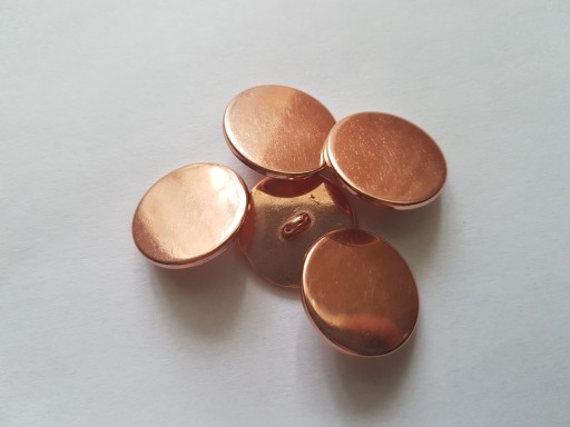 GUZIK METALOWY- MIEDŹ - STOPKA - guziki - 20 mm
