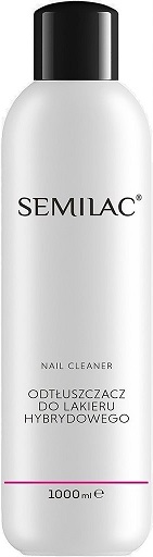 Semilac Cleaner Odtłuszczacz do żel hybryda 1000ml
