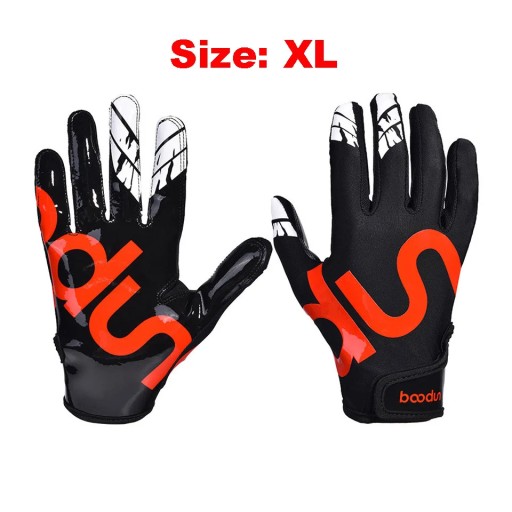 Boodun 1 Pair Baseball Batting Glove Anti Slip Softball Sport Gloves