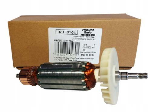 Silnik wirnik do szlifierki kątowej Hitachi Hikoki G13SR4 G12SR4