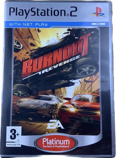 BURNOUT REVENGE płyta ideał- komplet PS2