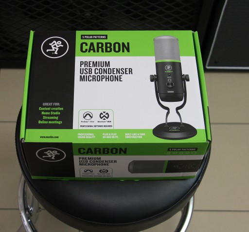 MACKIE EM CARBON mikrofon USB - nowy / ex-demo!