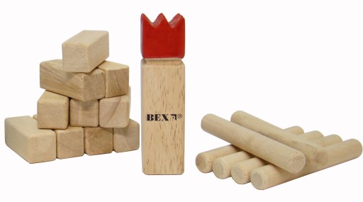 Bex Mini Kubb Original, plenerowa gra wikingów