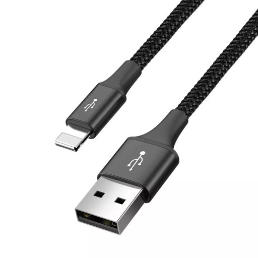 Baseus kabel przewód USB 4w1 2x Lightning / USB Typ C / micro USB w nylonow