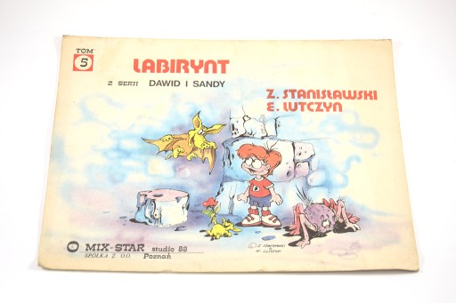 Dawid i Sandy (tom 5): Labirynt (Z. Stanisławski, E. Lutczyn, 1989)