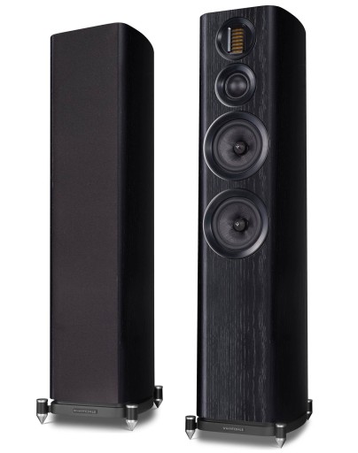 WHARFEDALE EVO 4.4 BLACK ZACHWYCAJĄCE STYLEM I BEZKOMPROMISOWYM BRZMIENIEM