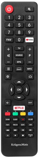 PILOT DO TELEWIZORA SMART TV KRUGER MATZ S5 S6