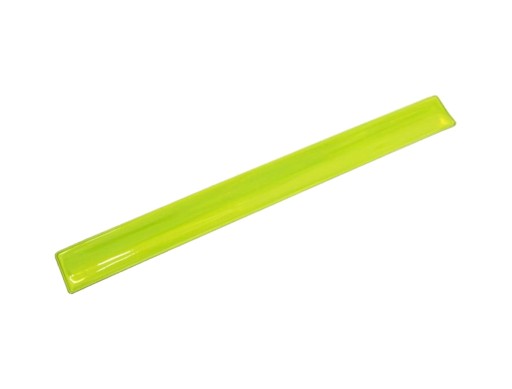 OPASKA ODBLASKOWA OSTRZEGAWCZA ŻÓŁTA NA RĘKĘ 40 cm