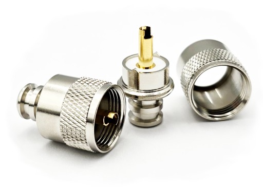 WTYK UC 1 UHF CB nakręcany RG58 NAJLEPSZY teflon miedziany SUPER