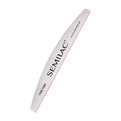 Semilac Pilnik Łódka Zebra 100/180 Premium Quality Papierowy Półksiężyc