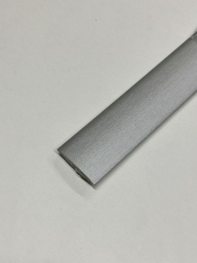 LISTWA PROGOWA PVC MYSK 36MM SREBRO 01/1M