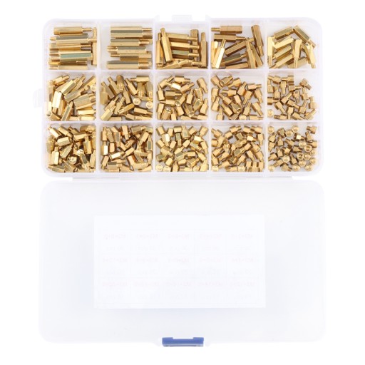 300 Pieces Of M3 Male Hexagonal Brass Spacer Nut C