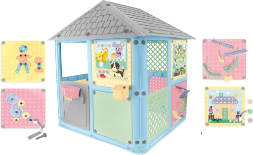 DOMEK dla dzieci kolorowy SMART HOUSE Mochtoys 12 m+ 12795