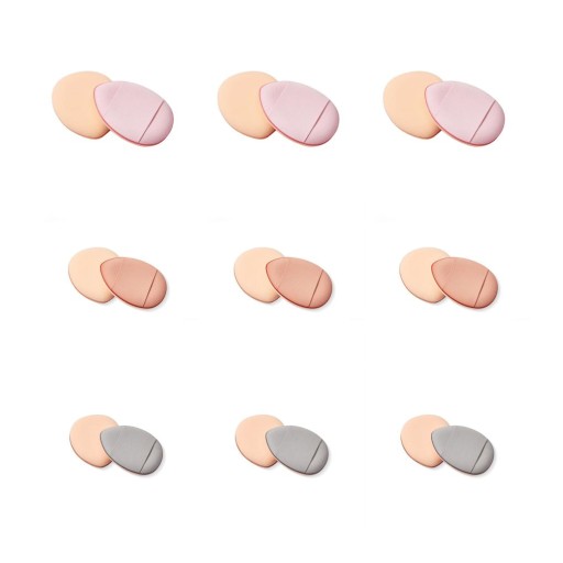 9 X (Multi) Facial Powder Foundation Puff Makijaż