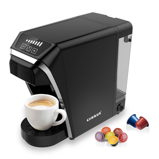 Ekspres kapsułkowy Chulux QF-CM823 15 bar Nespresso i Dolce-Gusto